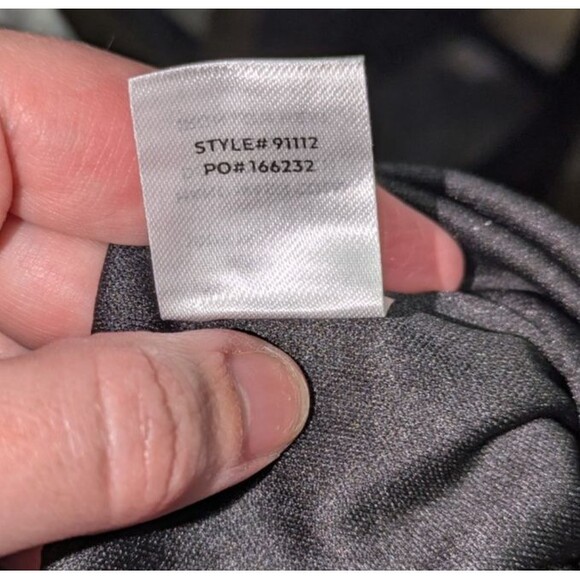 Lulus Pants M Women's Black White Floral Woven Wide Leg Lined Ankle Length Chic - Picture 9 of 9